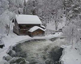 ruka-oulanka-sneewwandelen